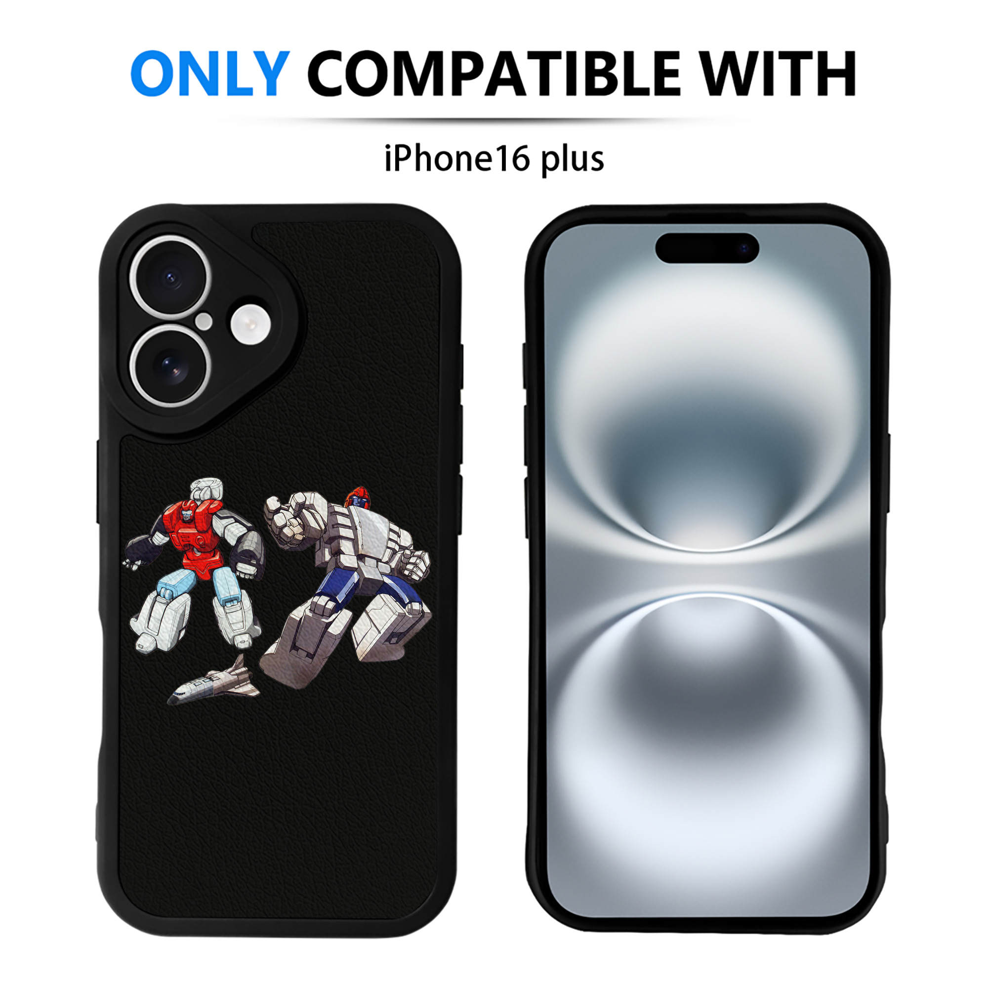 （画像用）  【iPhone 16シリーズ対応】シリコンスマホケース（レザー調） 材質：シリコン